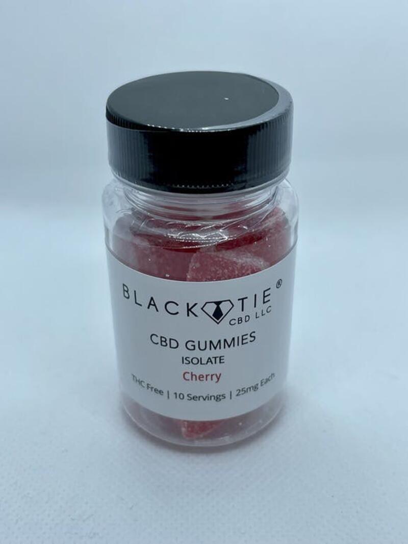 Black Tie - 250mg CBD Cherry Gummies