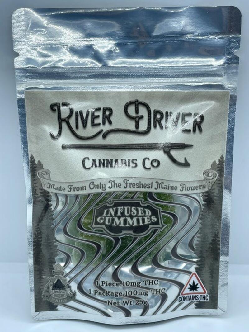 River Driver - Tropical Fruit Punch Gummies 100mg
