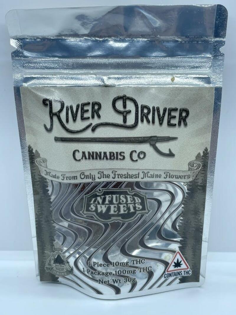 River Driver - Maple Infused Hard Candies 100mg