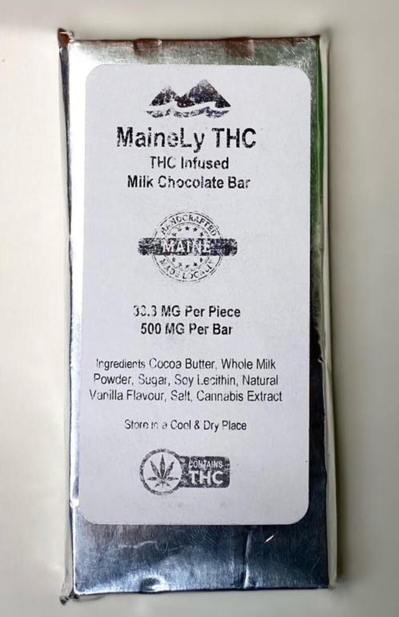 Mainely THC Chocolate Bar