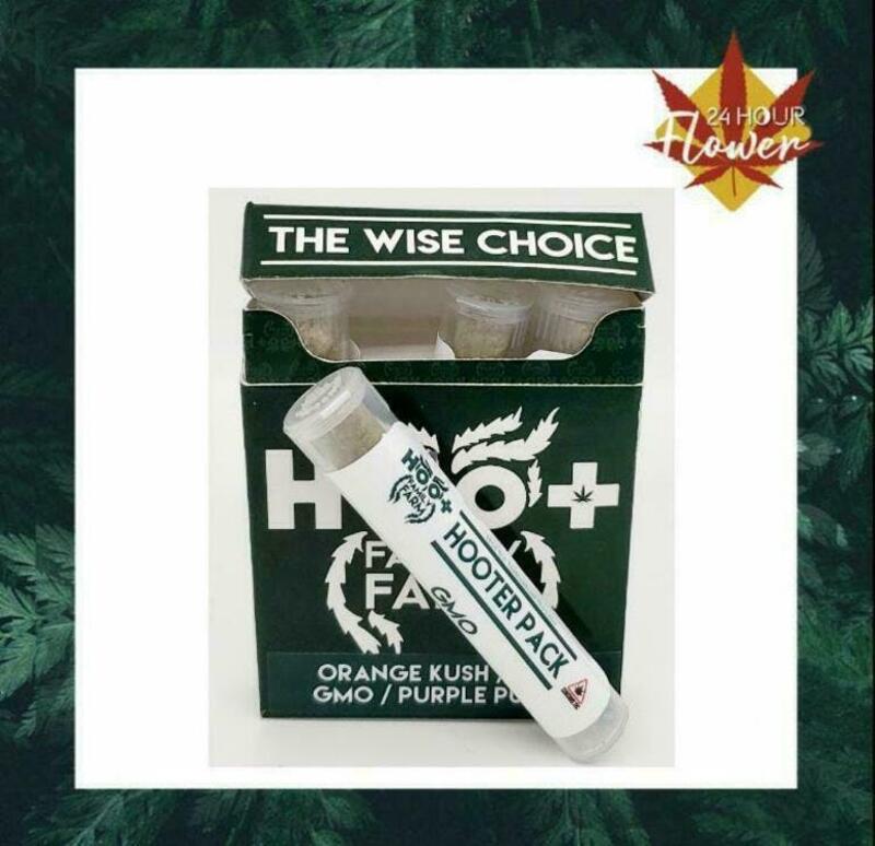 Hooter Pack - Variety pack of .5g Joints (4 Different Strains)