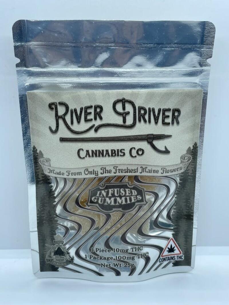 River Driver - Peach Gummies 100mg
