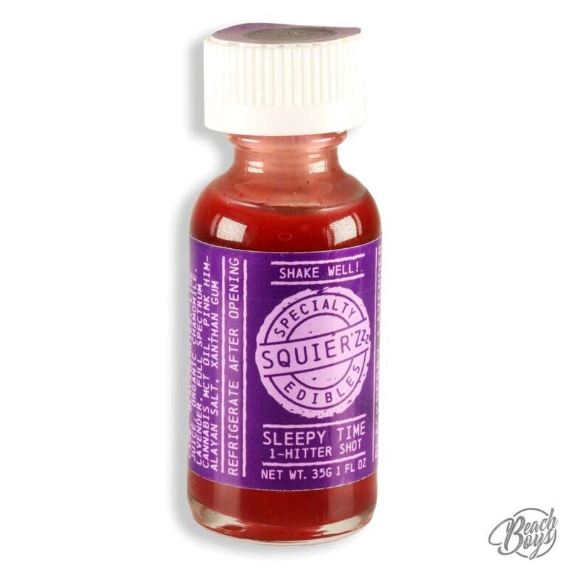 Blackberry Lavender Sleepy Time Elixir 10mg THC / 50mg CBD - Squier's Specialty Edibles