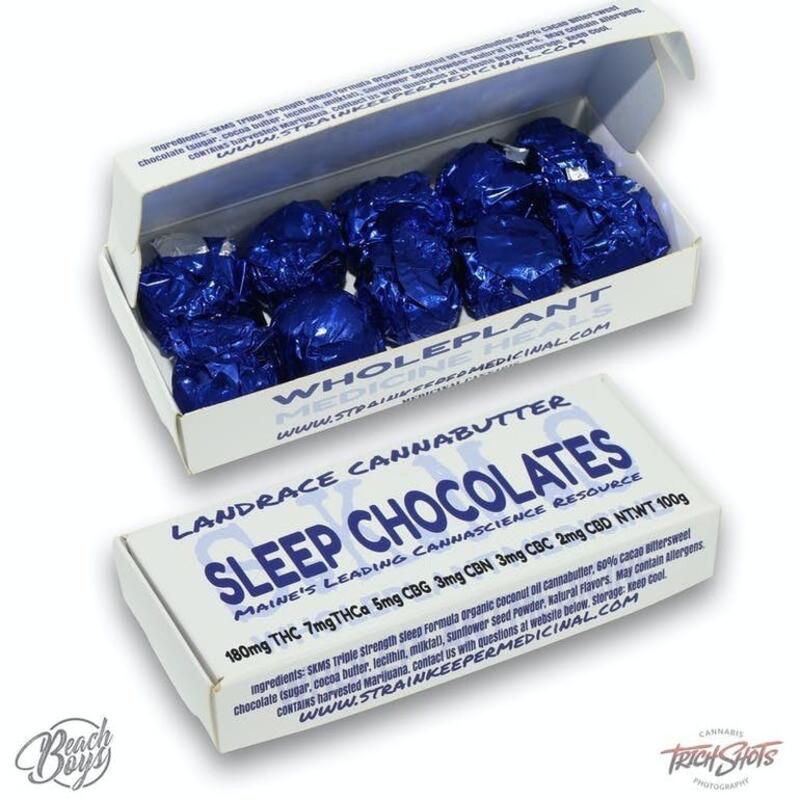 200mg Sleep Chocolates (10-pack) - Strain Keepers