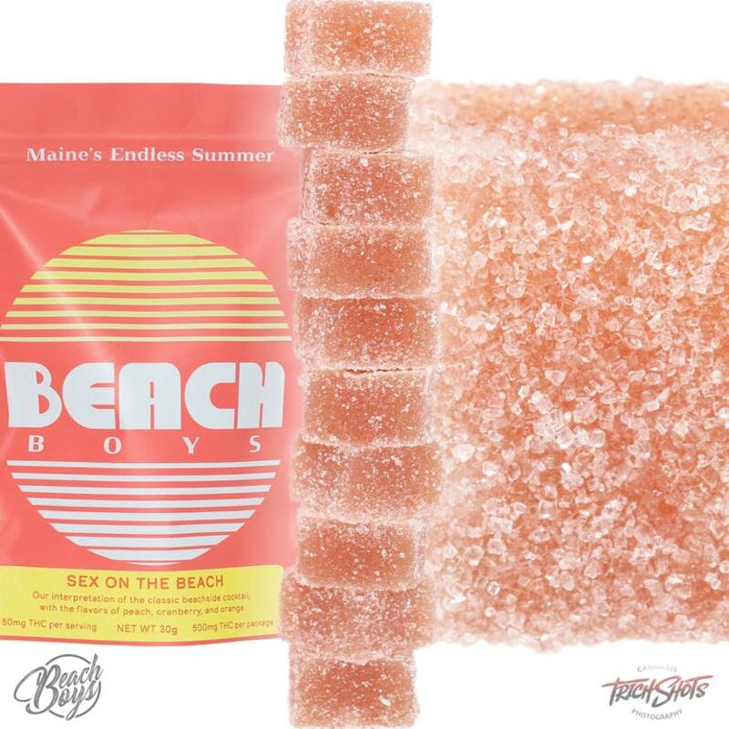 500mg Sex On The Beach Full Spectrum Gummies (10-pack) - Beach Boys Cannabis Co.