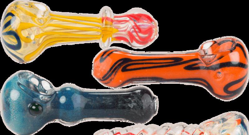 Pipe - 3 1/2" Spoon Pipe assorted