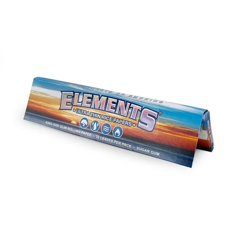 Papers -Elements King Size Slim Rolling papers
