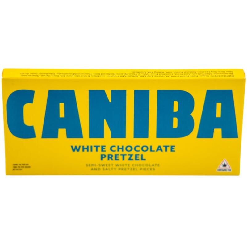 Caniba Candy Bar - 120mg White Chocolate Pretzel