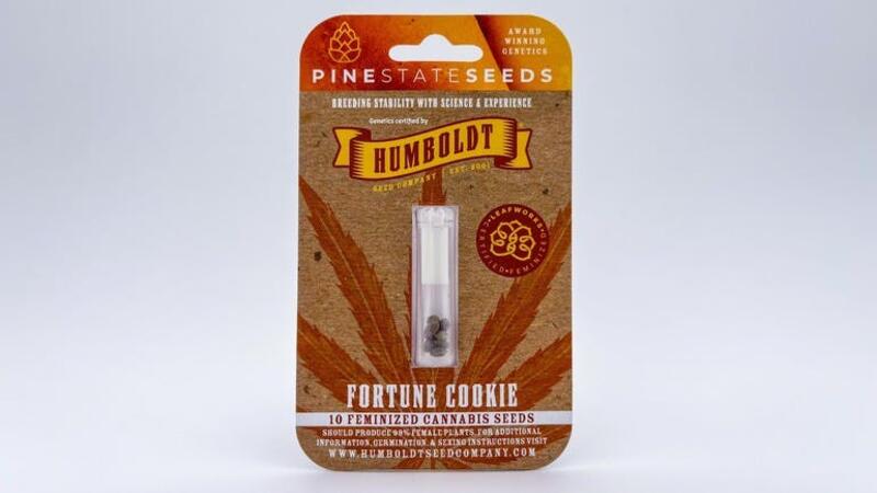 Feminized Seeds. 10 Pack. Fortune Cookie. Pine State Seeds