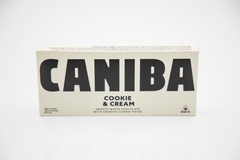 Chocolate Bar. Cookies n Cream 120mg. Caniba Naturals