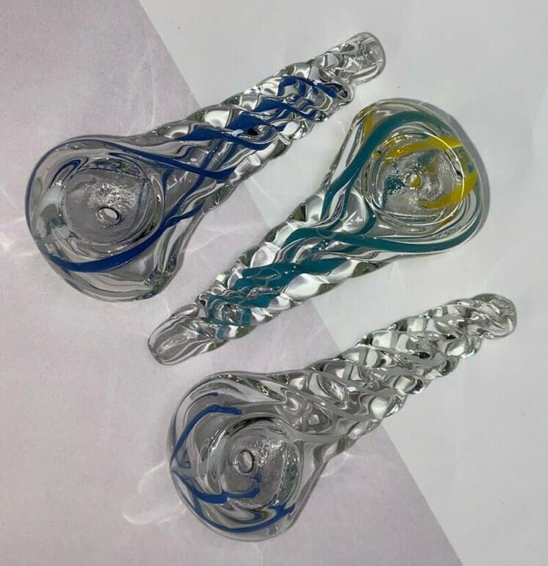 Pipe - Glass Spoon Pipe 3.5"