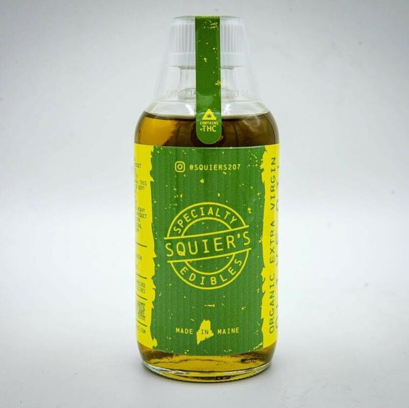 Squier's Specialty Edibles Organic Extra Virgin Olive Oil 400mg