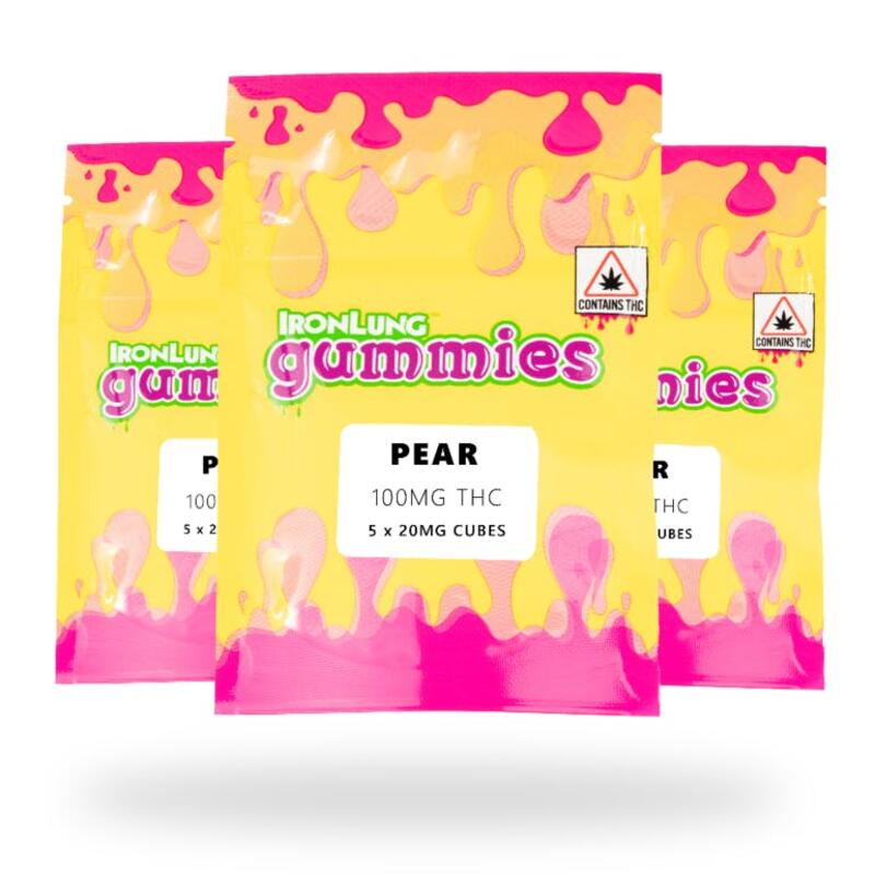 100mg Pear Gummies
