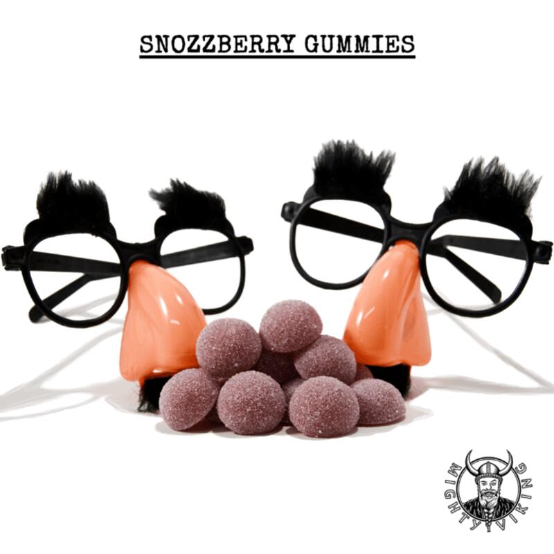 100mg RSO Snozzberry Gummies