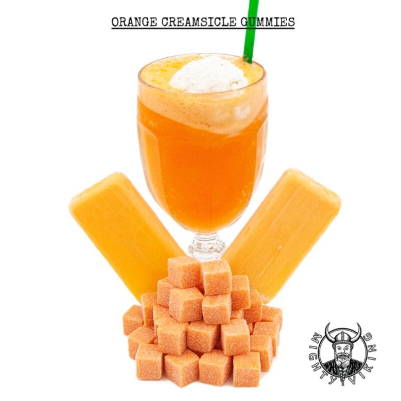 100mg RSO Orange Creamsicle Gummies