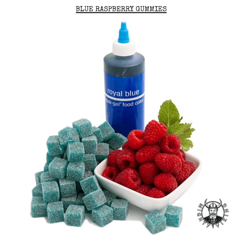 100mg Blue Raspberry Gummies