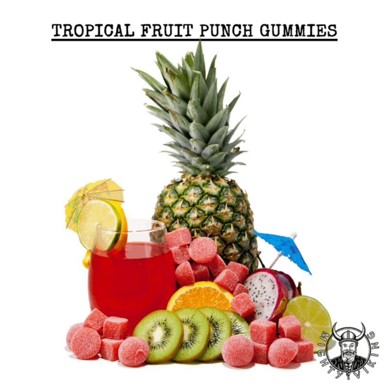 100mg Tropical Fruit Punch Gummies
