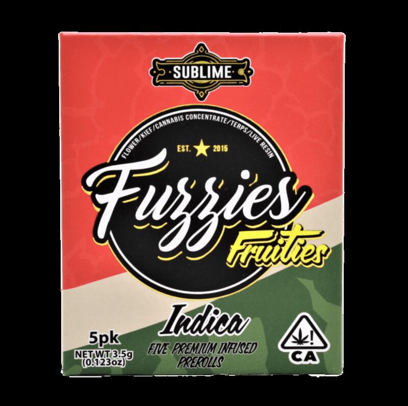 Fruity Fuzzies - Watermelon 3.5g (5 Pack) (Indica)