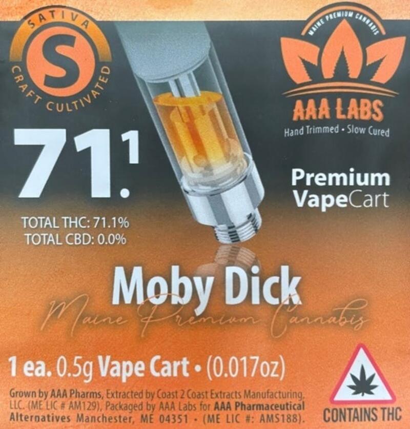 Moby Dick - Premium Vape Cartridge