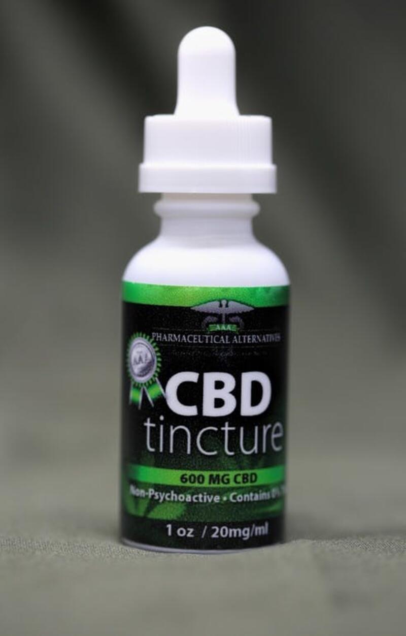 600 mg CBD TINCTURE with Isolate 1 oz. 20 mg/ml