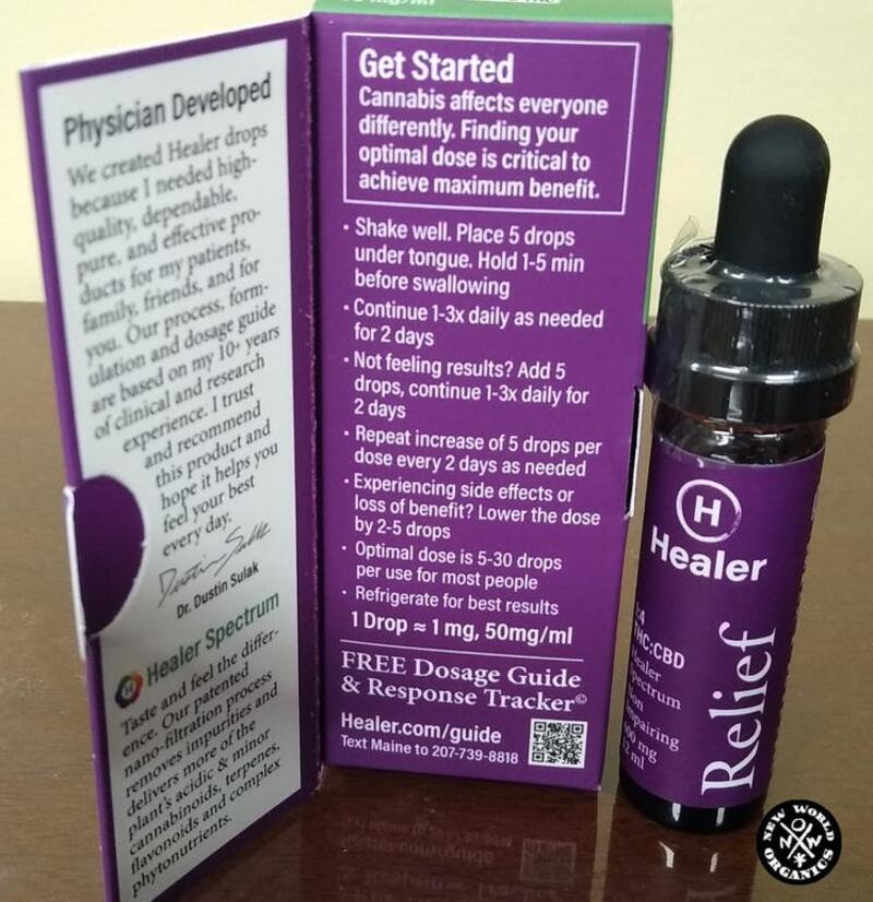 Healer Relief Drops (150mg) (Check the dosage on the box)
