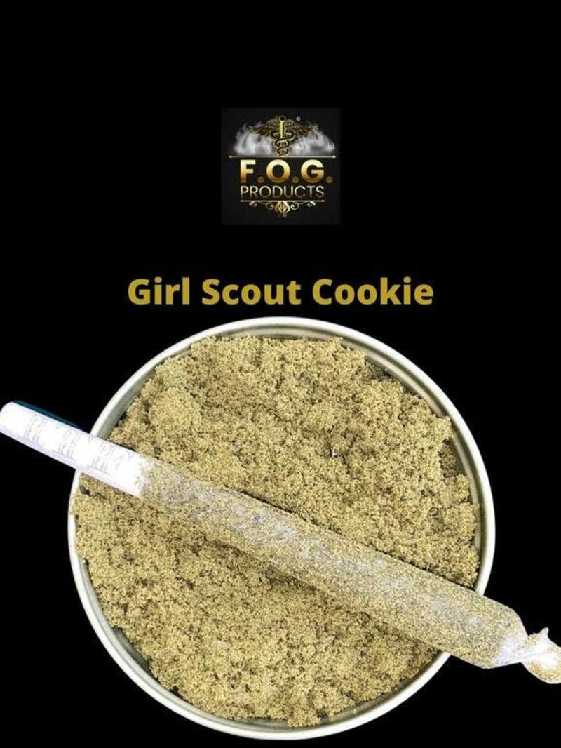 Girl Scout Cookie Premium Kief Rolled Burner 1G+
