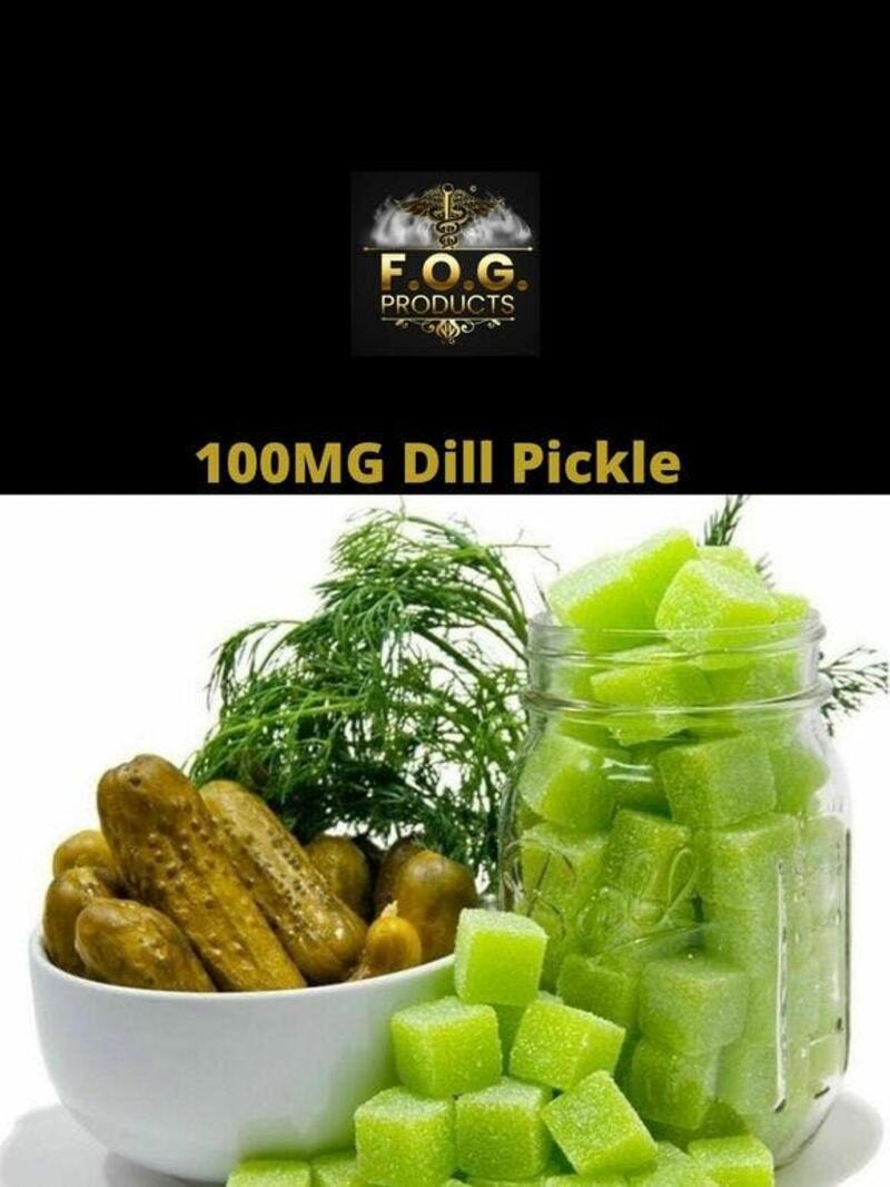 Dill Pickle Gummies 100MG