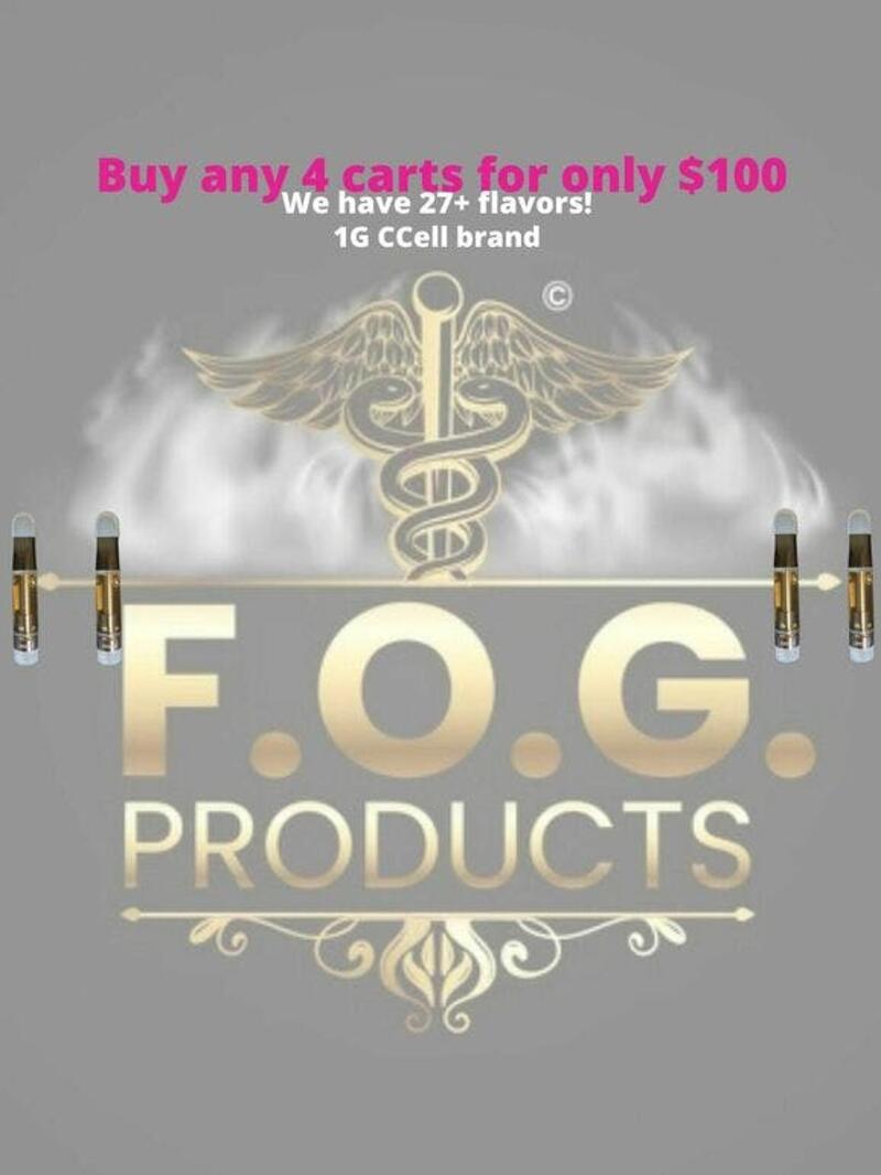 Buy any 4 carts for only $100!
