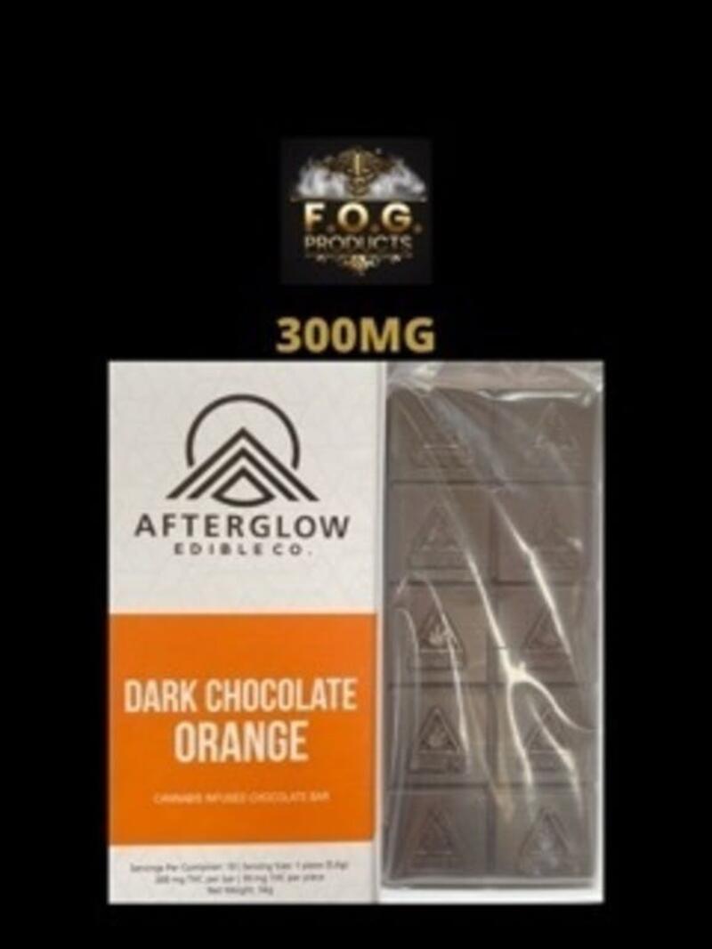 Dark Chocolate Orange Bar 300 MG