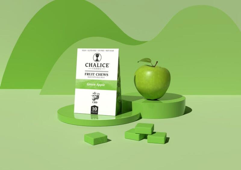 Green Apple Fruit Chews | CBD