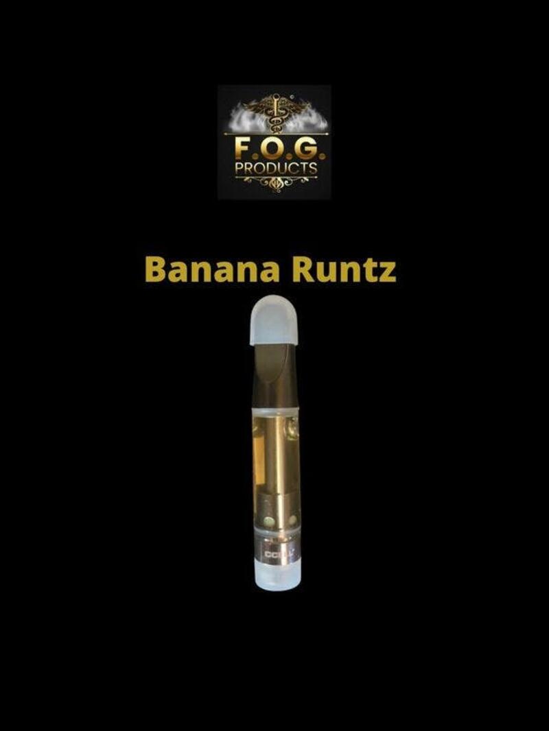 Banana Runtz FOG 1G Distillate Cart