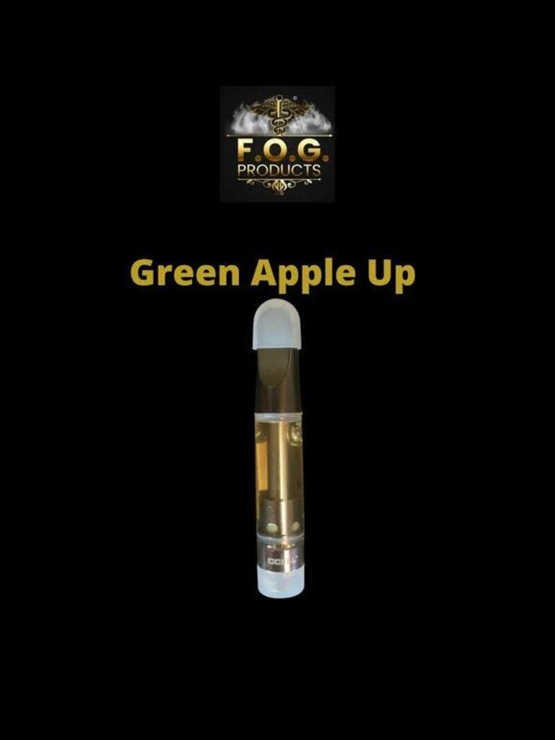 Green Apple Up FOG 1G Distillate Cart (Sativa)