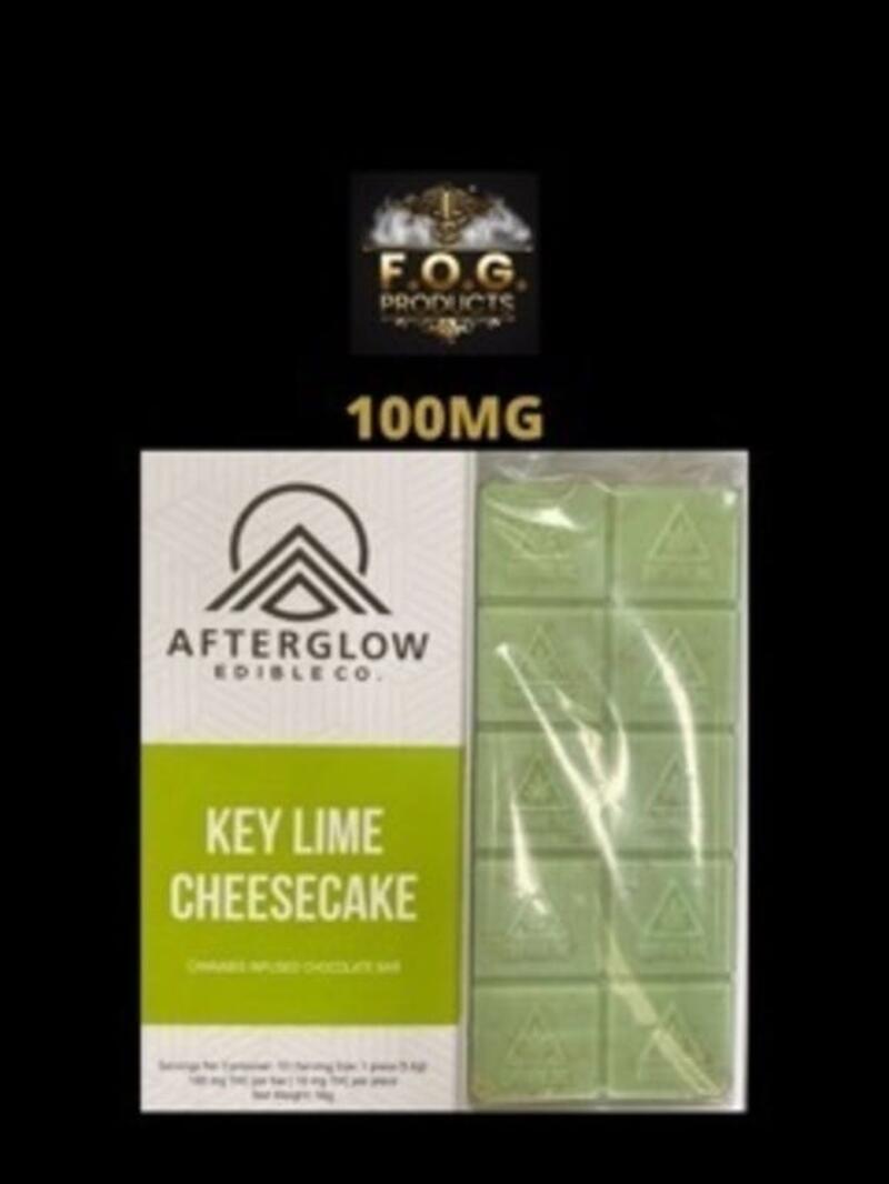 Key Lime Cheesecake Chocolate Bar 100MG