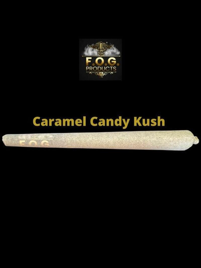 Caramel Candy Kush pre roll 1G+ (Indica)
