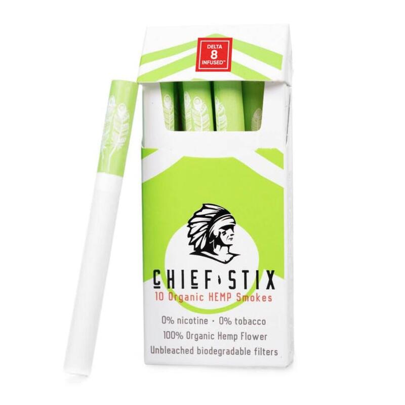 Chief Sticks - Delta 8 Smokes - 10 pack