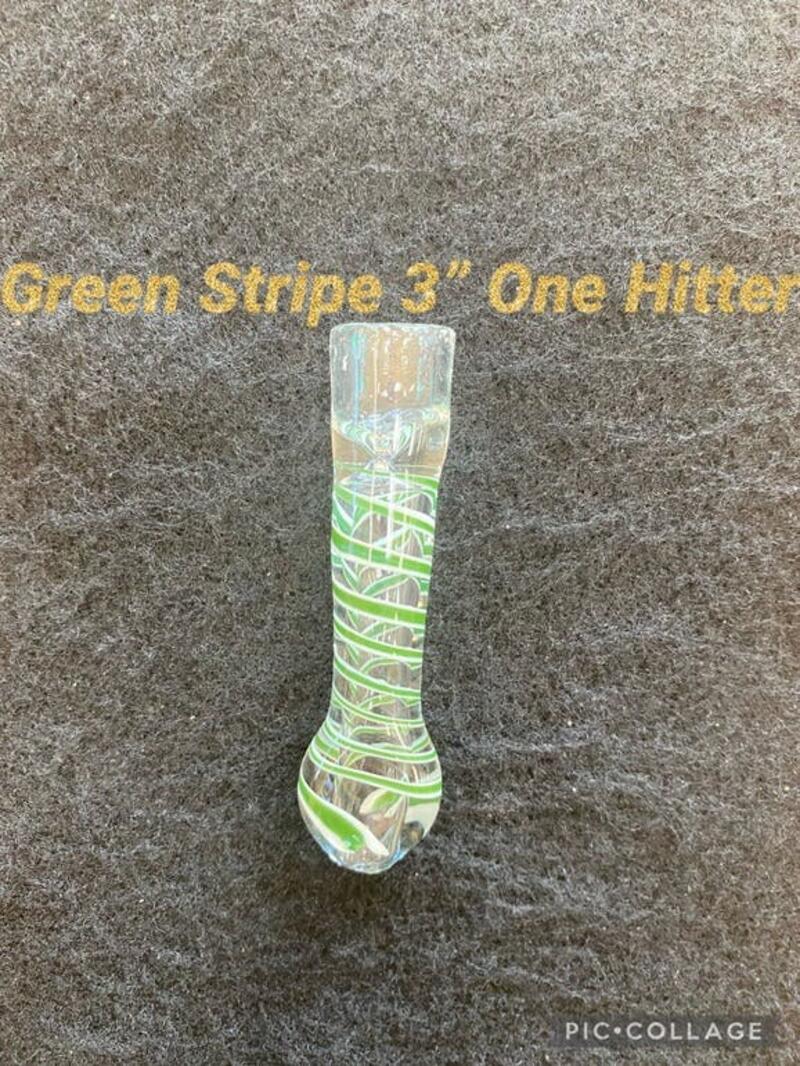 Green Stripe 3” One Hitter