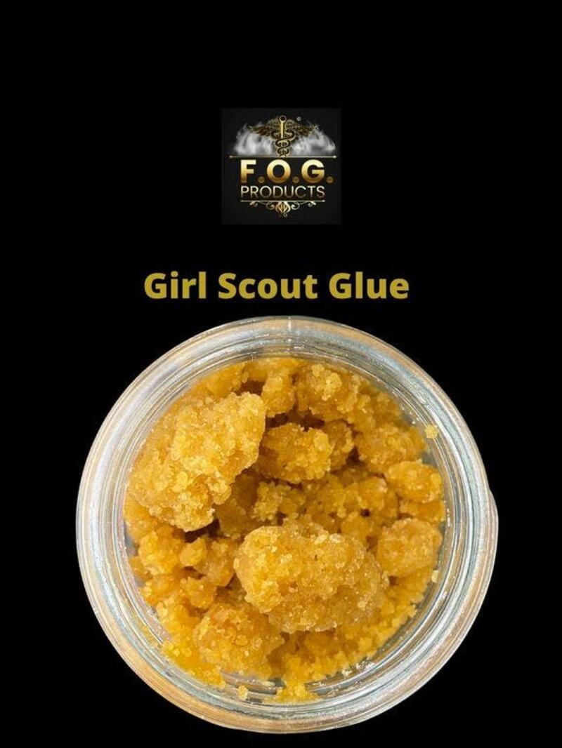 Girl Scout Glue Crumble
