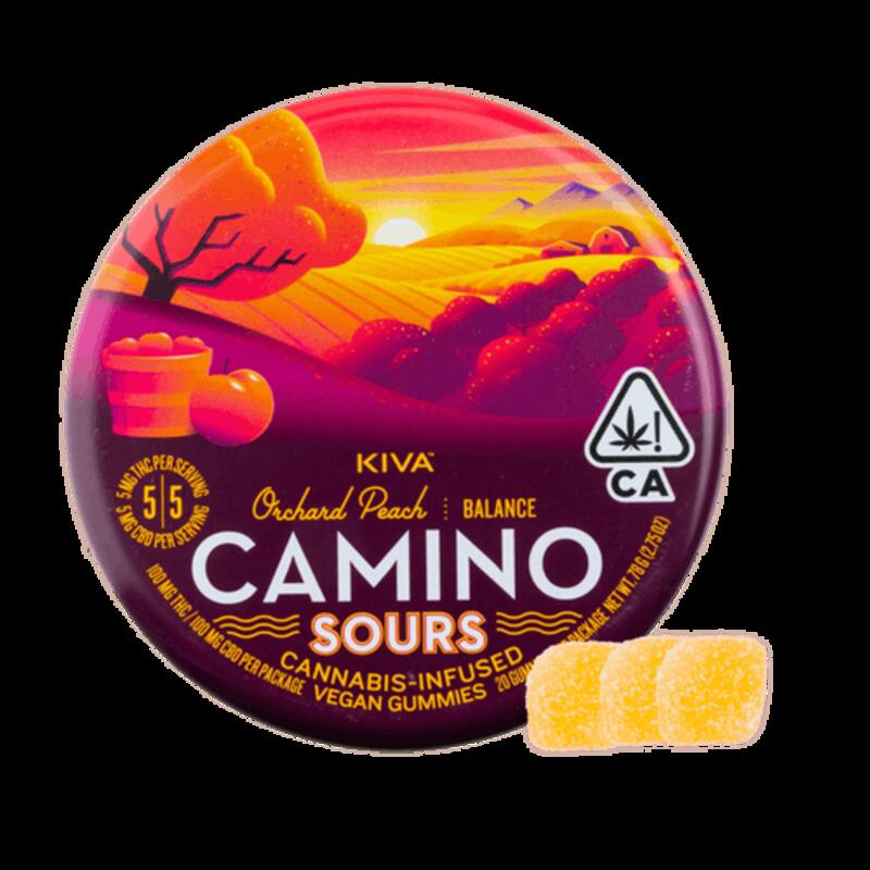 CAMINO - ORCHARD PEACH SOURS 100 MILLIGRAMS