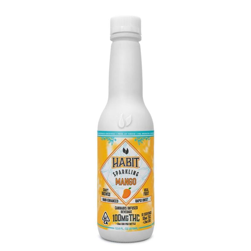 Habit Sparkling Mango Beverage, 100mg
