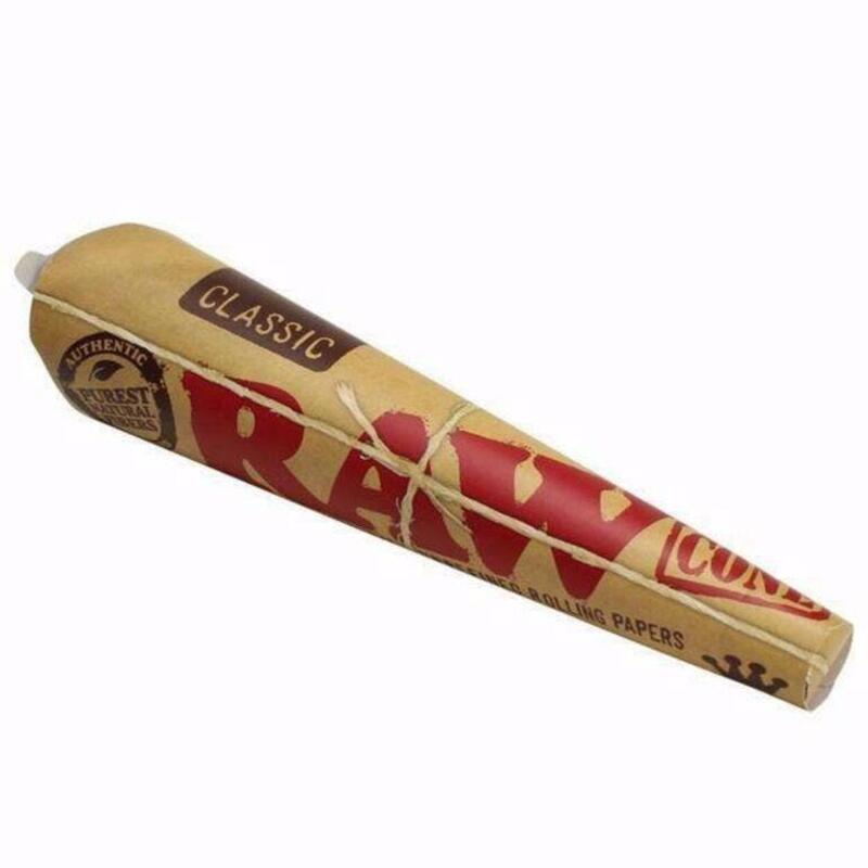 RAW - 1.25 Size Pre-Rolled Cones 6 pack
