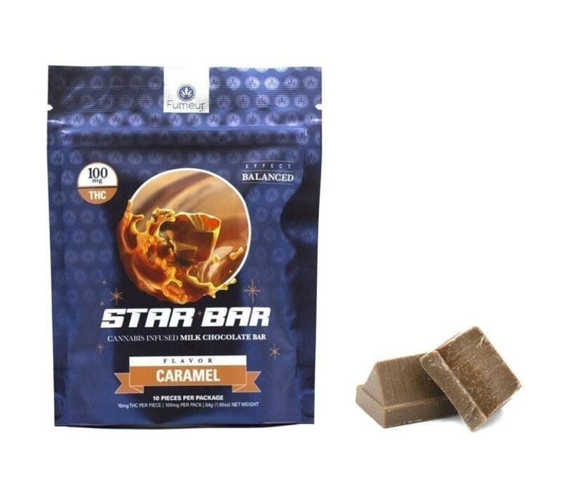 Fumeur Star Bar Caramel Chocolate 100mg
