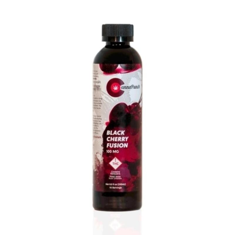 CannaPunch - Black Cherry Fusion Punch 8oz/10 servings