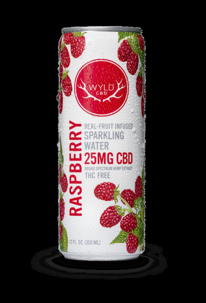 Wyld - Sparkling Water - CBD Raspberry