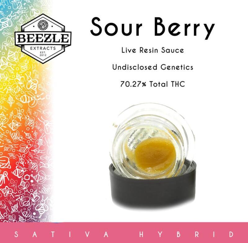 Beezle Live Resin Sauce - Sour Berry