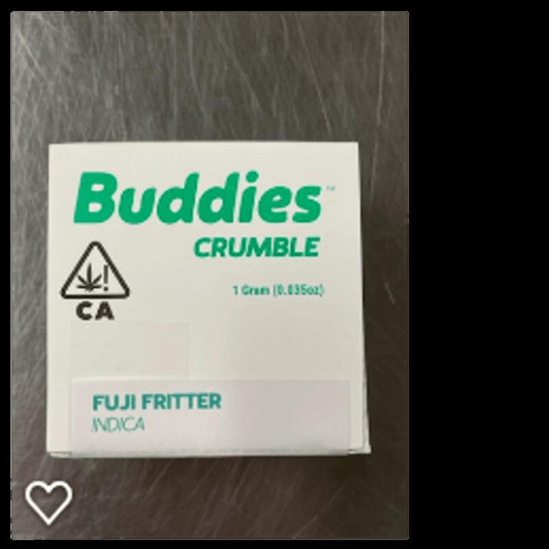Buddies 1g Fuji Fritter Crumble 82.95%