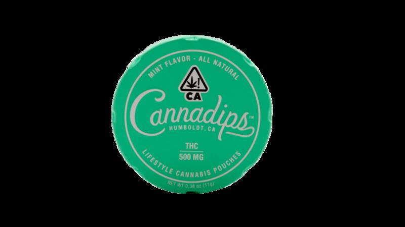 Cannadips-Heavyweight 500mg THC- Natural Mint