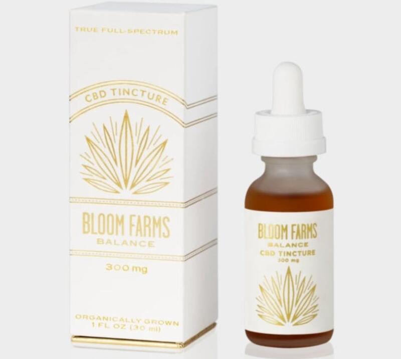Bloom Farms | Balance CBD | Tincture | 300mg
