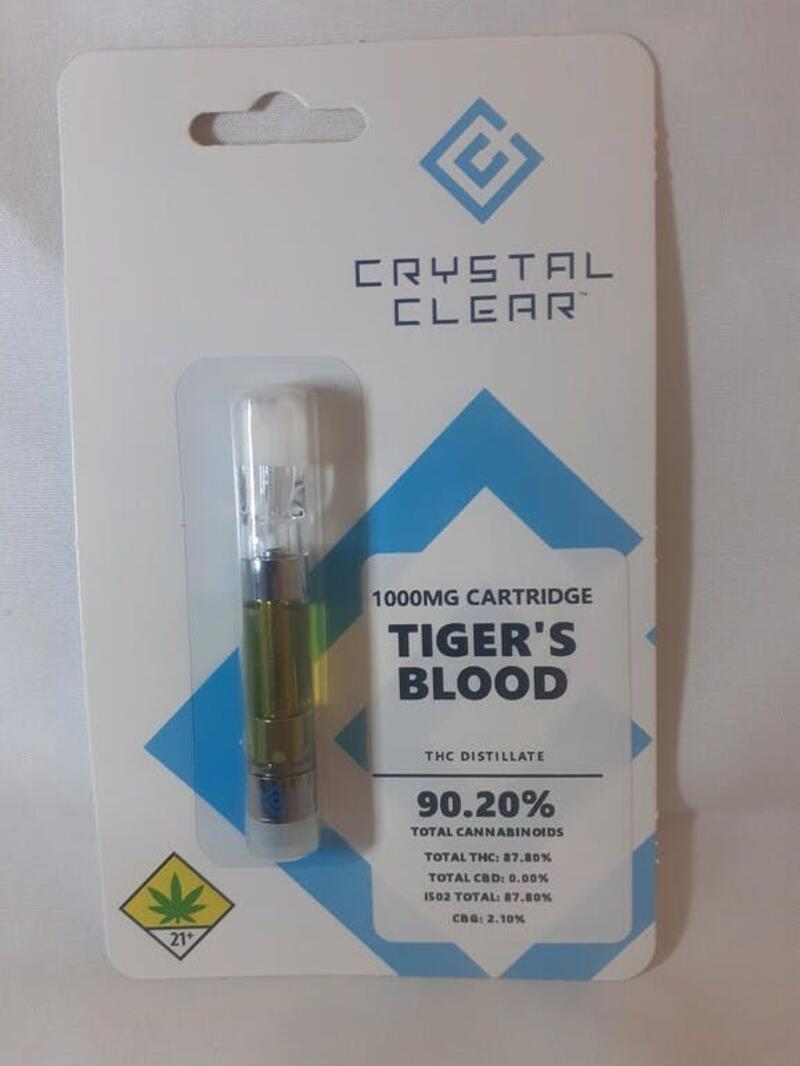 Crystal Clear Cartridge - Tiger's Blood