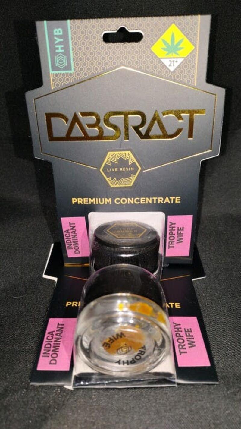 Dabstract Live Resin Wax - Trophy Wife