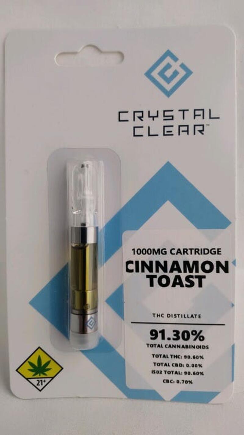 Crystal Clear Cartridge - Cinnamon Toast